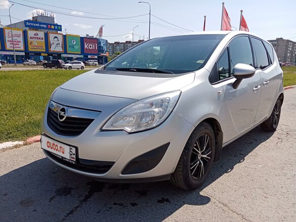 2012 Opel Meriva B, серебристый, 650000 рублей