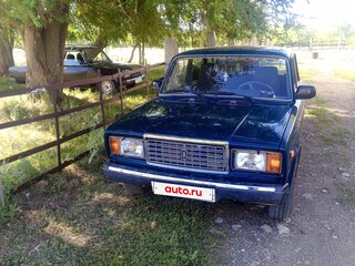 2008 Lada (ВАЗ) 2107, зелёный, 130000 рублей, вид 1