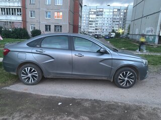 2019 Lada (ВАЗ) Vesta I, серый, 900000 рублей, вид 2
