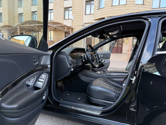 2013 Mercedes-Benz S-Класс 500 VI (W222, C217), чёрный, 3190000 рублей - вид 9
