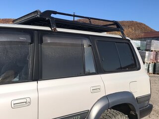 1995 Toyota Land Cruiser 80 Series Рестайлинг, серый, 1200000 рублей, вид 4
