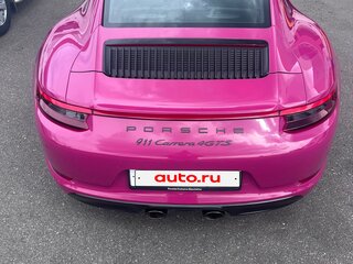 2017 Porsche 911 Carrera 4 GTS VII (991) Рестайлинг, чёрный, 10499900 рублей, вид 4