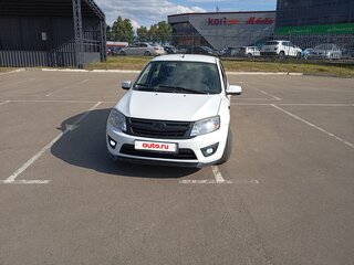 2014 Lada (ВАЗ) Granta Sport I, белый, 430000 рублей, вид 2