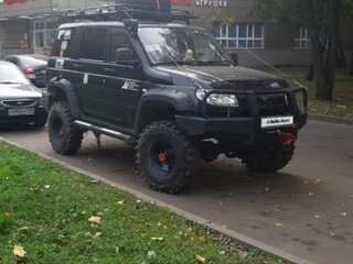 2008 УАЗ Патриот 3163 I, чёрный, 870000 рублей, вид 1
