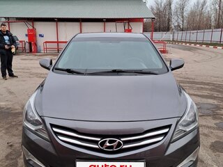 2014 Hyundai Solaris I Рестайлинг, серый, 1075000 рублей, вид 1