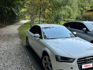2014 Audi A4 IV (B8) Рестайлинг, белый, 1280000 рублей, вид 1
