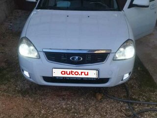 2014 Lada (ВАЗ) Priora I Рестайлинг, белый, 620000 рублей, вид 1