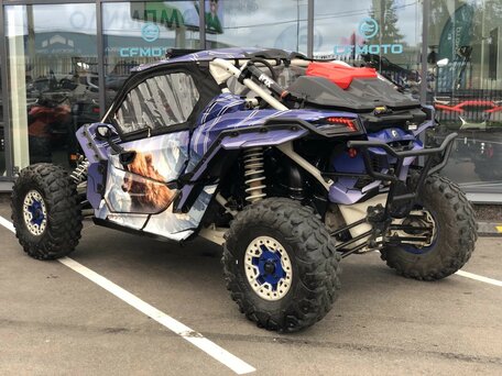 2023 BRP Can-Am Maverick X RS Turbo RR, синий, 3500000 рублей, вид 4