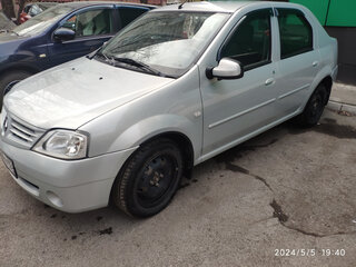 2009 Renault Logan I, серый, 1200000 рублей, вид 1