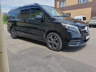 2019 Mercedes-Benz V-Класс Long 220 d длинный III (W447) Рестайлинг, чёрный, 4800000 рублей, вид 4
