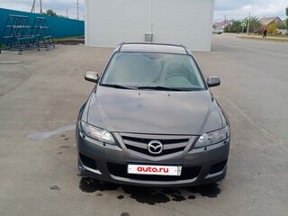 2007 Mazda 6 I (GG) Рестайлинг, серый, 320000 рублей, вид 2