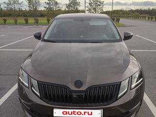 2017 Skoda Octavia III (A7) Рестайлинг, коричневый, 1520000 рублей, вид 1