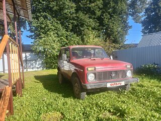 1995 Lada (ВАЗ) 2121 (4x4) I Рестайлинг, красный, 180000 рублей, вид 2