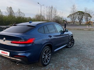 2018 BMW X4 20d II (G02), синий, 4390000 рублей, вид 4