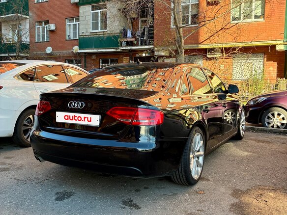 2008 Audi A4 IV (B8), чёрный, 1000000 рублей - вид 5