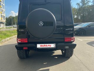 2010 Mercedes-Benz G-Класс AMG 55 AMG I (W463) Рестайлинг, чёрный, 4150000 рублей, вид 5