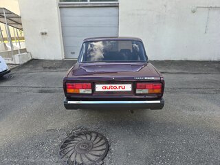 2008 Lada (ВАЗ) 2107, пурпурный, 230000 рублей, вид 4