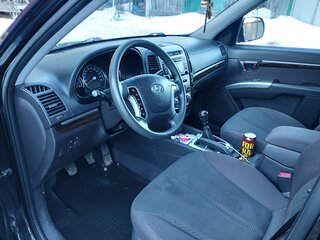 2010 Hyundai Santa Fe II, чёрный, 1450000 рублей, вид 5