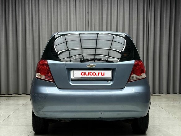 2006 Chevrolet Aveo I, голубой, 259000 рублей - вид 4