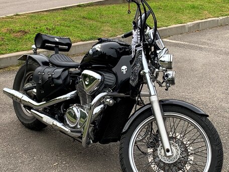 1996 Honda Steed 400, чёрный, 200000 рублей, вид 3
