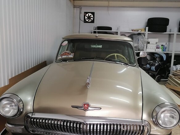 1965 ГАЗ 21 «Волга» 21Р, золотистый, 800000 рублей
