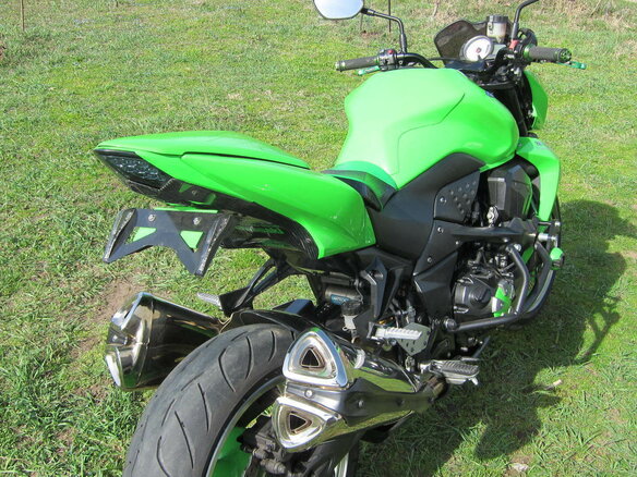 2008 Kawasaki Z 1000, зелёный, 785000 рублей - вид 6
