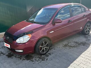 2007 Hyundai Accent III, красный, 505000 рублей, вид 1