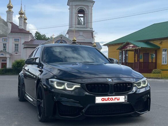 2018 BMW M3 V (F80), чёрный, 4700000 рублей - вид 1