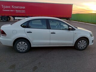 2019 Volkswagen Polo V Рестайлинг, белый, 1062000 рублей, вид 3