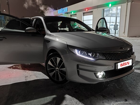 2018 Kia Optima IV Рестайлинг, серебристый, 2180000 рублей - вид 1