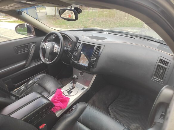 2003 Infiniti FX35 I (S50), серебристый, 599000 рублей - вид 4
