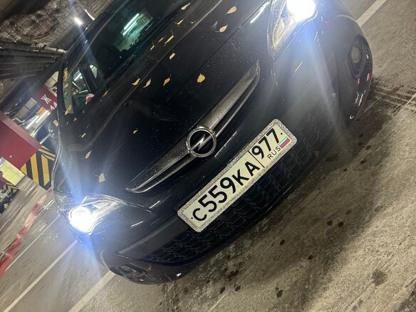 2012 Opel Astra GTC J Рестайлинг, чёрный, 760000 рублей - вид 9