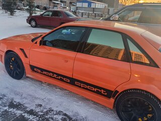 1993 Audi 100 S4 IV (C4), оранжевый, 750000 рублей, вид 3