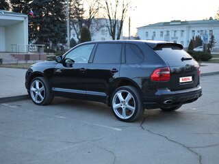 2009 Porsche Cayenne Diesel I Рестайлинг (957), чёрный, 1900000 рублей, вид 4
