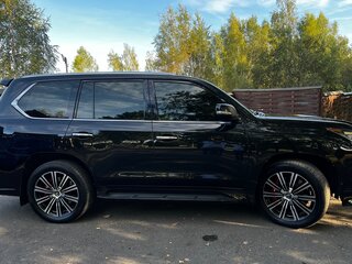2018 Lexus LX 570 III Рестайлинг 2, чёрный, 7500000 рублей, вид 5