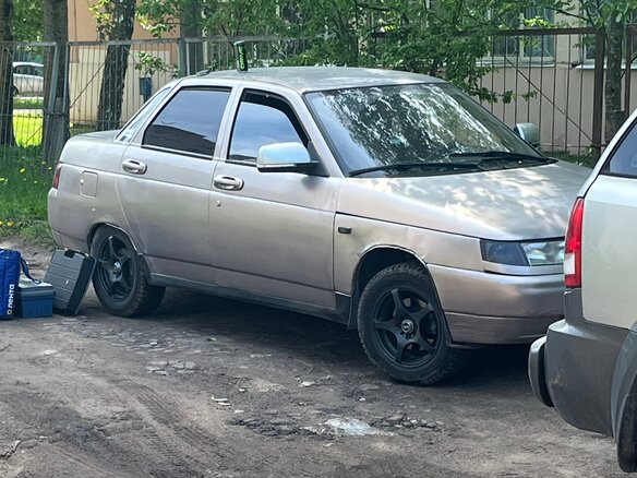 2007 Lada (ВАЗ) 2110, бежевый, 150000 рублей - вид 1
