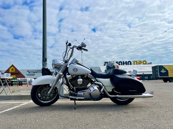 2005 Harley-Davidson Road King, белый - вид 6