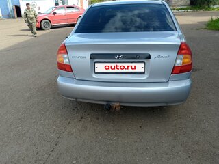 2006 Hyundai Accent ТагАЗ II, серебристый, 300000 рублей, вид 4