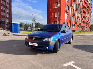 2006 Renault Logan I, синий, 260000 рублей, вид 1
