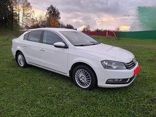 2012 Volkswagen Passat B7, белый, 869000 рублей, вид 1