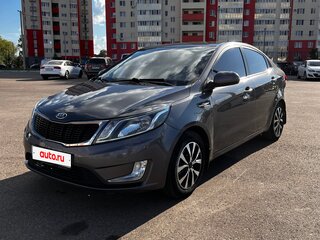 2014 Kia Rio 6-speed III, серый, 1030000 рублей, вид 1