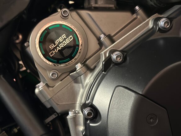 2020 Kawasaki Ninja H2 SX, зелёный, 1200000 рублей - вид 4