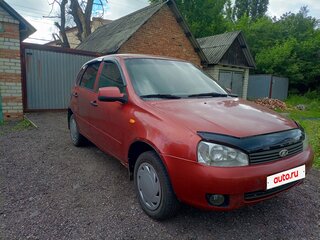 2009 Lada (ВАЗ) Kalina I, красный, 195000 рублей, вид 3