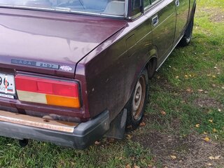 2007 Lada (ВАЗ) 2107, красный, 65000 рублей, вид 3