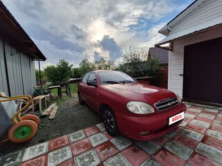 2007 Chevrolet Lanos I, красный, 150000 рублей, вид 2