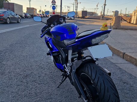 2011 Yamaha YZF-R6, синий, 770000 рублей, вид 4