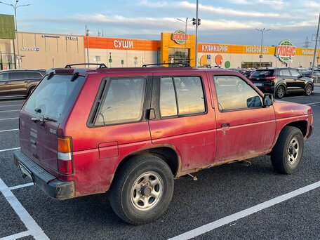 1995 Nissan Pathfinder I, красный, 200000 рублей, вид 3