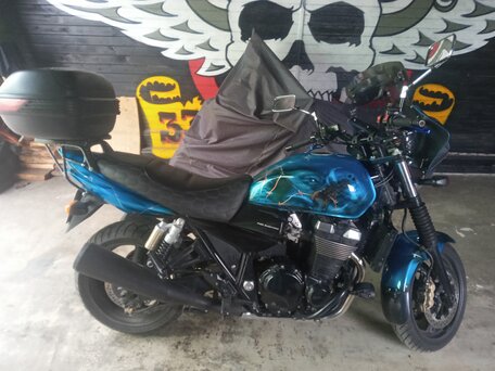 2002 Suzuki GSX 1400, синий, 350000 рублей, вид 3