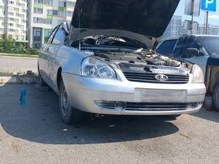 2008 Lada (ВАЗ) Priora I, серебристый, 150000 рублей, вид 2