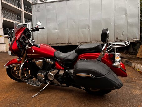 2007 Yamaha XVS1300, красный, 749000 рублей, вид 2